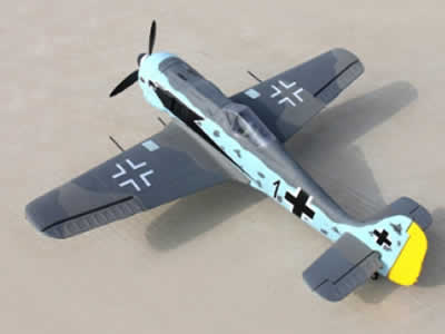 Dynam Focke Wulf FW-190 1270mm V3 with Retracts RC Airplane
